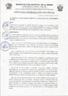 Vista preliminar de documento Ordenanza Municipal N° 011-2012-MDLA/A