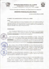 Vista preliminar de documento Ordenanza Municipal N° 001-2015-MDLA/A