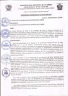 Vista preliminar de documento Ordenanza Municipal N° 016-2016-MDLA/A