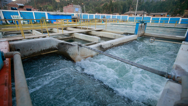 Planta de saneamiento de agua potable