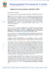 Vista preliminar de documento RESOLUCION DE ALCALDIA Nª 29