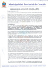 Vista preliminar de documento RESOLUCION DE ALCALDIA Nº 39