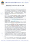 Vista preliminar de documento RESOLUCION DE ALCALDIA Nº 40