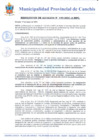 Vista preliminar de documento RESOLUCION DE ALCALDIA Nº 140
