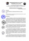 Vista preliminar de documento Ordenanza Municipal N° 005-2021-MDLA/A