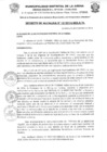 Vista preliminar de documento Decreto de Alcaldía N° 012-2014-MDLA/A