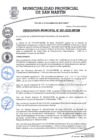 Vista preliminar de documento Ordenanza Municipal N° 001-2020-A/MPSM