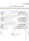 Vista preliminar de documento ACTA DE TRANSFERENCIA DE GESTIÓN SECTOR INTERIOR