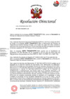 Vista preliminar de documento RD N° 0547-2021-MTC/12