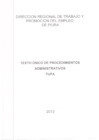 Vista preliminar de documento TUPA-Dirección Regional De Trabajo Y Promoción Del Empleo