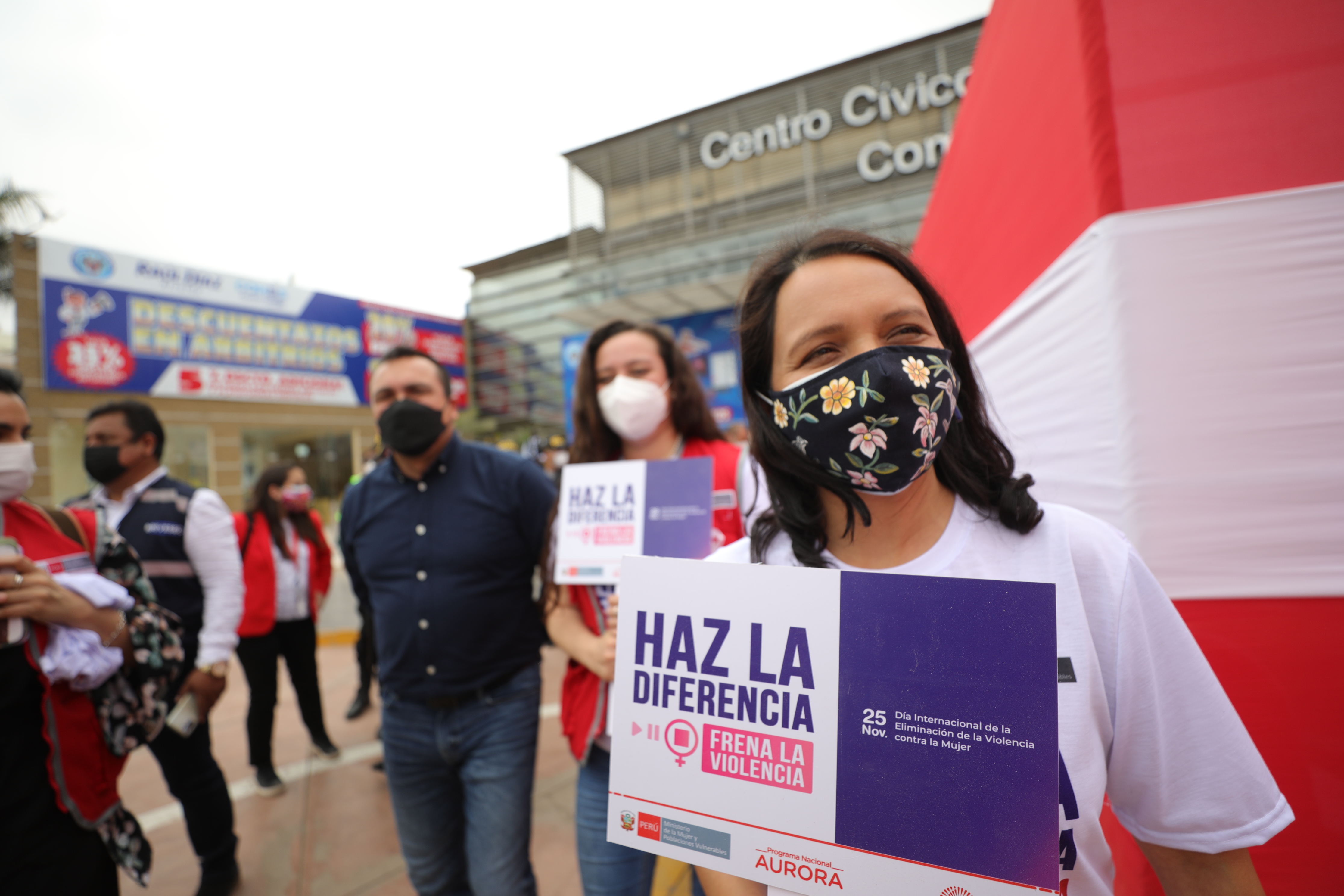 Haz la diferencia, frena la violencia.