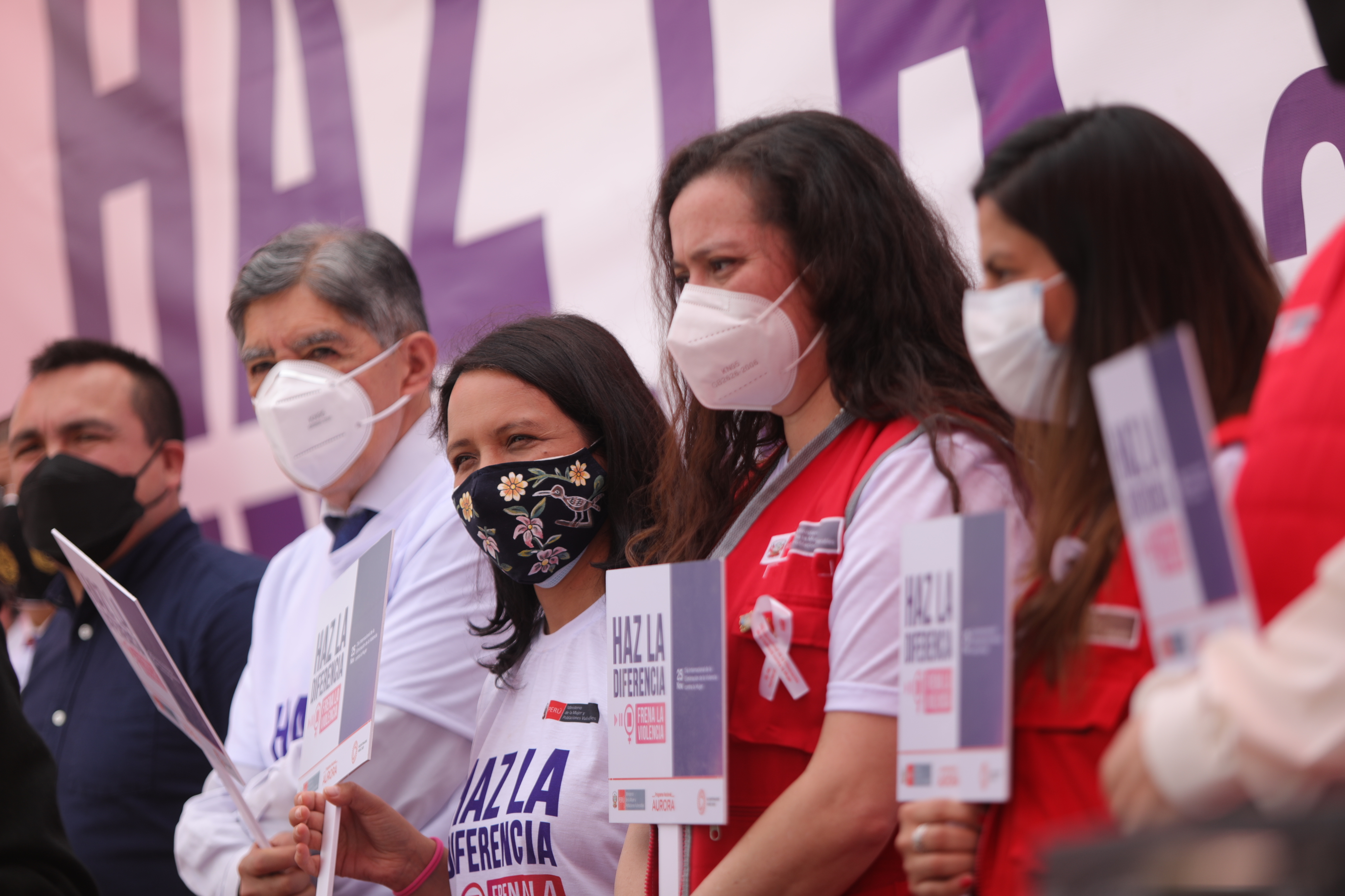 Haz la diferencia, frena la violencia.