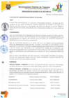 Vista preliminar de documento Resolución de alcaldía