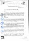 Vista preliminar de documento Resolución de alcaldía