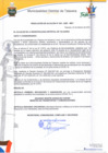 Vista preliminar de documento Resolución de alcaldía