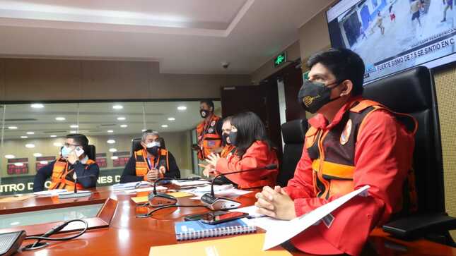Reunión de trabajo Inter sectorial para brindar apoyo a la población de Amazonas 