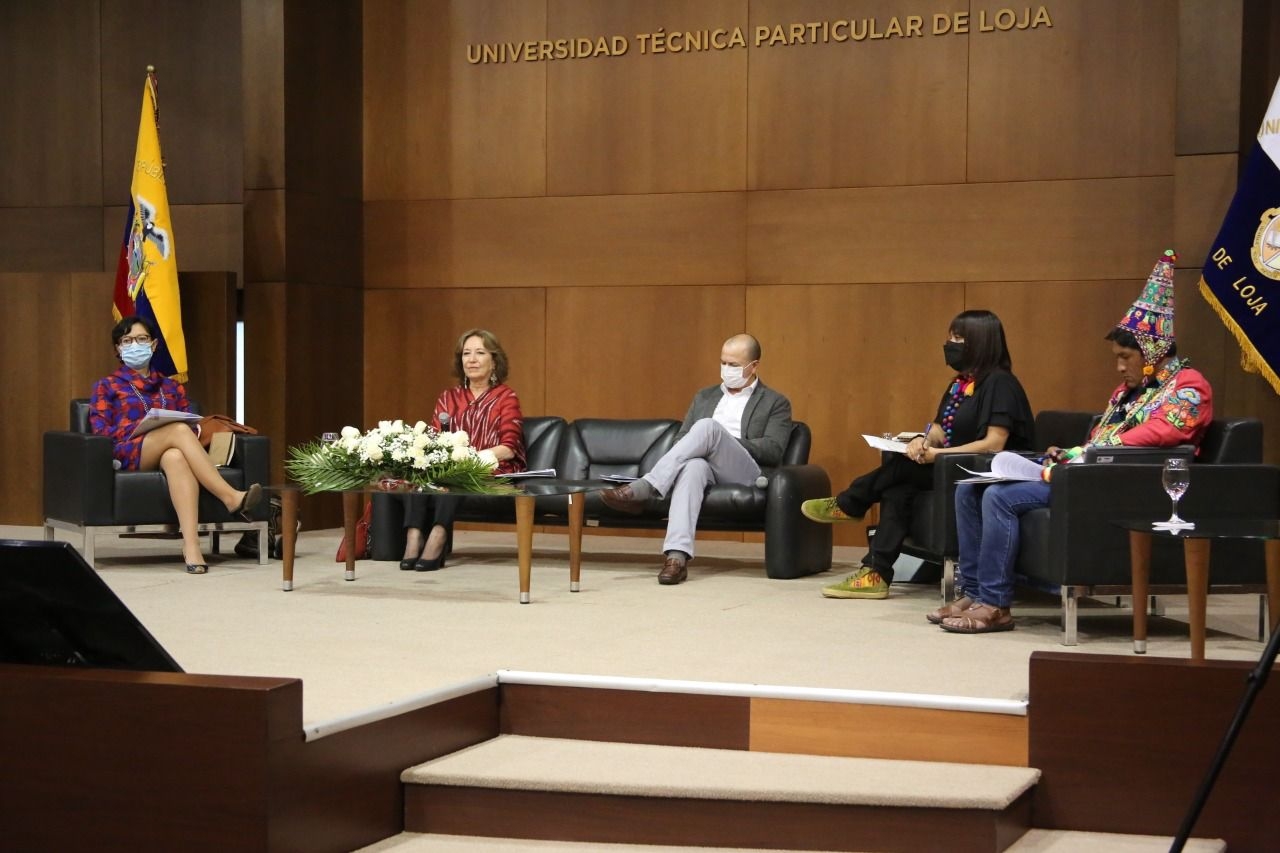 Viceministra Sonaly Tuesta participó en la suscripción de la Declaración de Loja en Ecuador