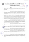 Vista preliminar de documento Acuerdo de Concejo N° 0021-03-2020-MPT