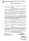 Vista preliminar de documento Acuerdo de Concejo N° 0091-10-2019-MPT
