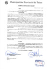Vista preliminar de documento Acuerdo de Concejo N° 0089-10-2019-MPT