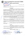 Vista preliminar de documento Acuerdo de Concejo N° 0061-08-2019-MPT