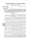 Vista preliminar de documento Acuerdo de Concejo N° 0009-01-2019-MPT