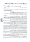 Vista preliminar de documento Acuerdo de Concejo N° 0065-08-2018-MPT