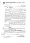 Vista preliminar de documento Resolución de alcaldía N° 0003-01-2021-MPT