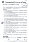 Vista preliminar de documento Resolución de alcaldía N° 0437-05-2017-MPT