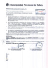 Vista preliminar de documento Resolución de alcaldía N° 0751-11-2016-MPT