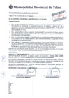 Vista preliminar de documento Resolución de alcaldía N° 0765-11-2016-MPT