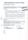 Vista preliminar de documento Resolución de alcaldía N° 0670-010-2016-MPT