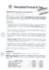 Vista preliminar de documento Resolución de alcaldía N° 0726-010-2016-MPT