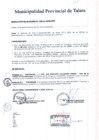 Vista preliminar de documento Resolución de alcaldía N° 0728-11-2016-MPT