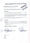 Vista preliminar de documento Resolución de alcaldía N° 0739-11-2016-MPT