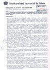 Vista preliminar de documento Resolución de alcaldía N° 0747-11-2016-MPT