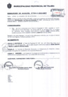 Vista preliminar de documento Resolución de alcaldía N° 0743-11-2016-MPT