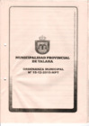 Vista preliminar de documento Ordenanza municipal N° 0015-12-2015-MPT