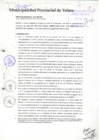 Vista preliminar de documento Ordenanza municipal N° 0020-12-2009-MPT