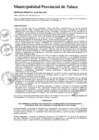 Vista preliminar de documento Ordenanza municipal N° 0010-06-2011-MPT