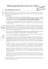 Vista preliminar de documento Ordenanza municipal N° 0004-03-2012-MPT