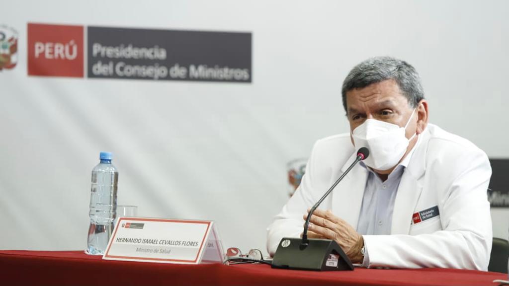 Ministro de Salud, Hernando Cevallos