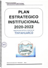 Vista preliminar de documento Plan Estrategico Institucional 2020-2022.pdf