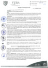 Vista preliminar de documento OM-034-MUNICIPALIDAD DISTRITAL DE YURA-2019.pdf