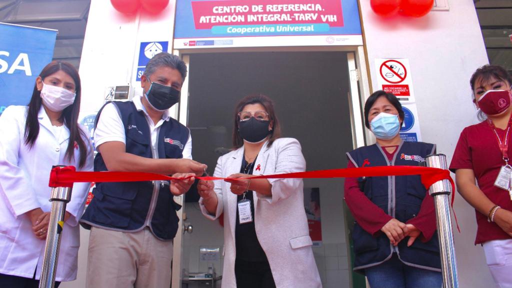 VIH: Minsa inauguró Centro de Tratamiento Antirretroviral en Santa Anita