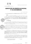 Vista preliminar de documento Resolución de Gerencia Municipal Nº 254-2018-MPH-GM