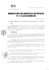 Vista preliminar de documento Resolución de Gerencia Municipal Nº 174-2018-MPH-GM