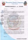 Vista preliminar de documento Ordenanza Municipal 015-2019.pdf