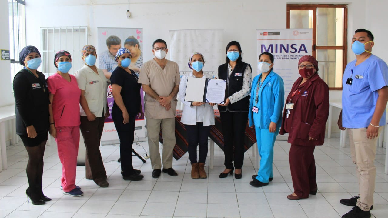 Hospital Lanfranco La Hoz obtuvo certificación como establecimiento de salud Amigo de la Madre, la Niña y el Niño