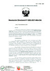 Vista preliminar de documento Resolución Directoral N° 0282-2021-INIA-OA
